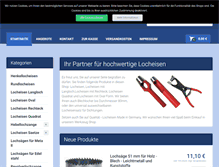 Tablet Screenshot of locheisen.com